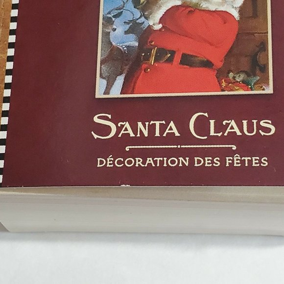 Hallmark Keepsake Ornament 2001 Twas Night Before Christmas Santa Claus Box - Picture 8 of 8